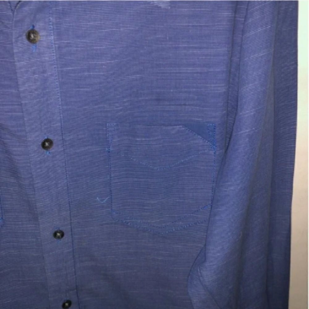 PD&C Blue Button Down Shirt - Picture 6 of 6